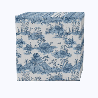 Calluna 100% Cotton Abstract Square Napkin