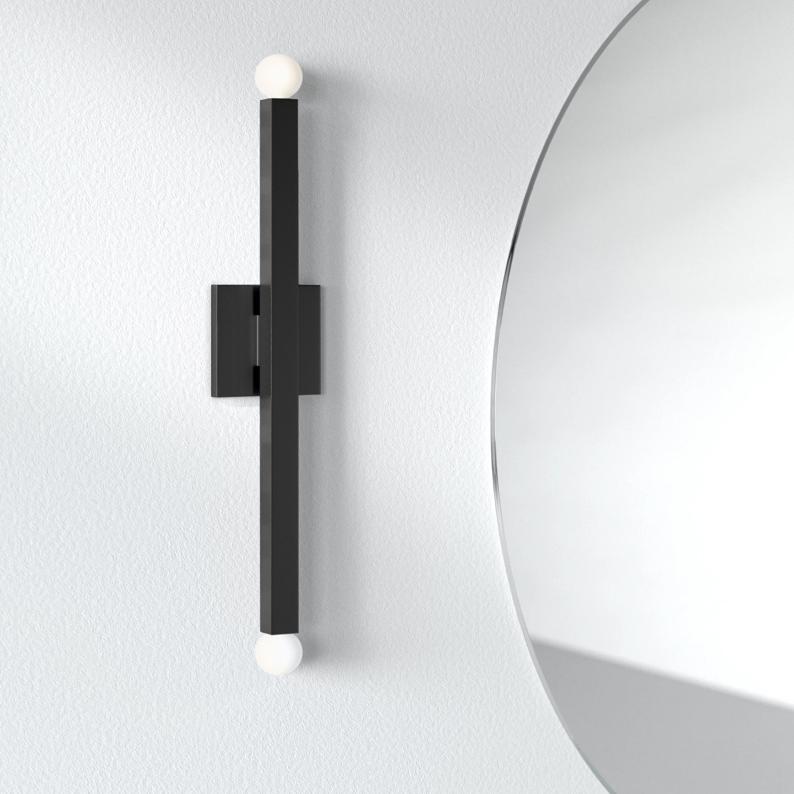 Peary 2-Light Dimmable Wallchiere, Old Bronze