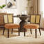 Ensemble de 2 chaises en rotin sans accoudoirs-1955564465-1955564470