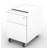 My-Hite Steel Vertical Filing Cabinet with 2 Drawers, Mobility, Secure Locks