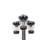 Adriella Anthracite Solar Powered Metal Pathway Light