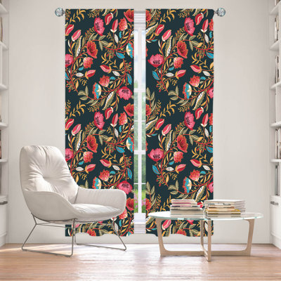 Delaughter Room Darkening Curtain Pair