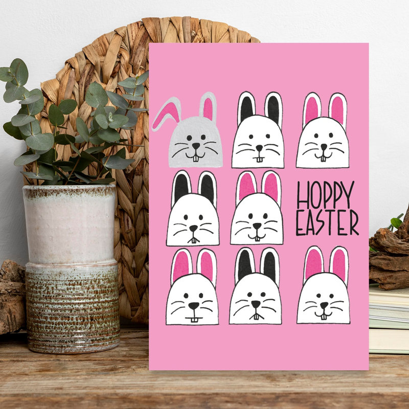 Reproduction d'art mural Hoppy, H 18 po x l 12 po