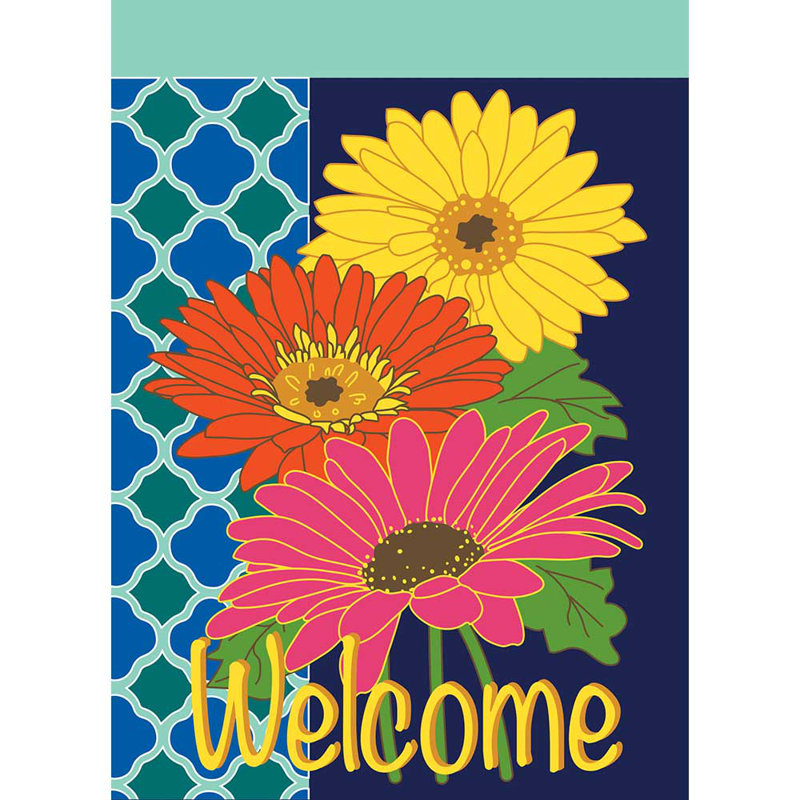 Drapeau de jardin extérieur en nylon Hallwood