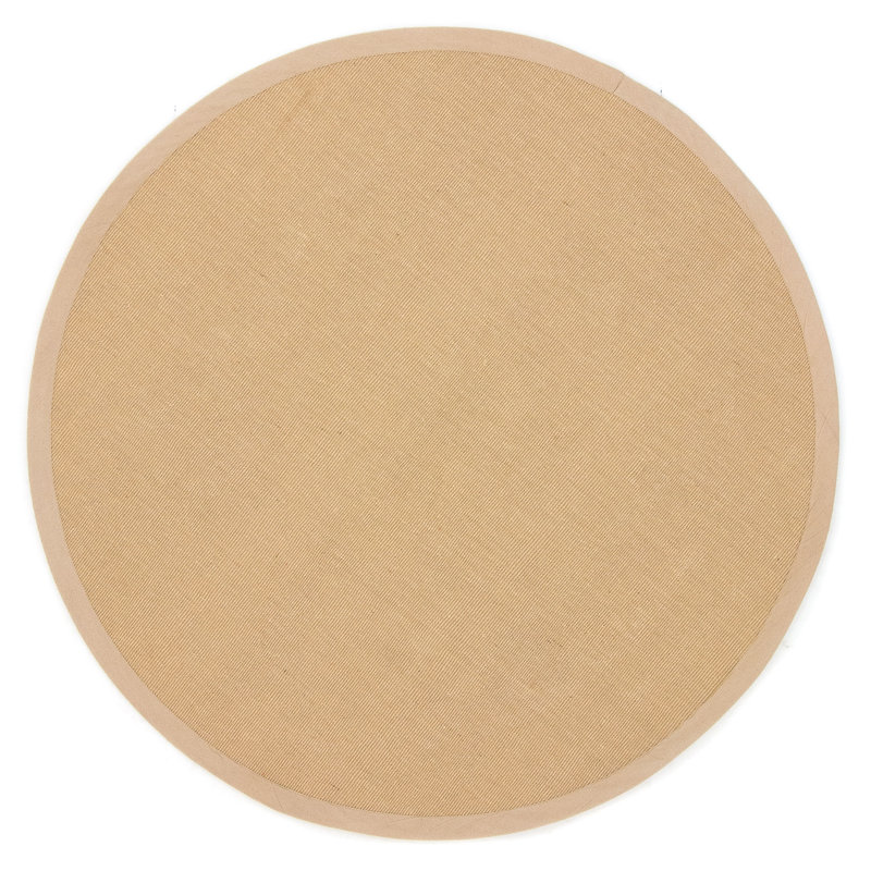 Sisal Hand Woven Grey Rug, Round 200cm