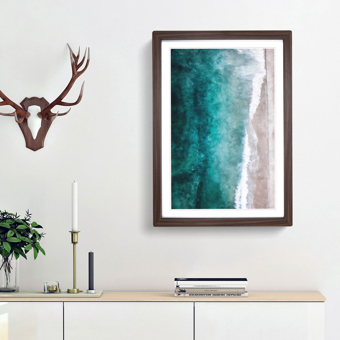 Swanbourne Beach in Australia - Framed Print