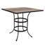 Tables Outdoor Square Bar Table-139493429-139493426