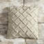 Édredon gris - 7 pièces en tissu tissé, 7 garnitures et 2 coussins décoratifs-128860068