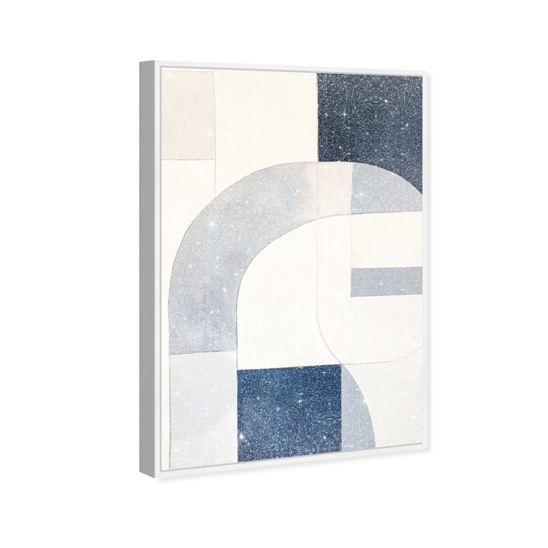 Sunset Serenity II Canvas Abstract Print by Oliver Gal, Black Frame, 10 x 15, 16"H x 11"W, White Frame