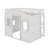 Full House Loft Bed With Ladder-1619630943