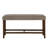 Marcello Brown Bar Bench