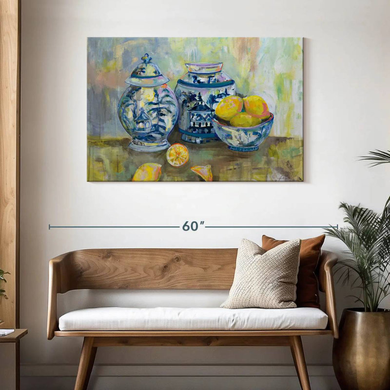 Yarlin Lemon Life, 30" H x 45" W