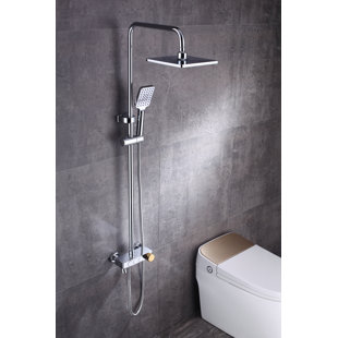 Système de douche complet avec valve brute
