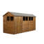 Modular Apex Garden Shed With Windows Double Door-731892792
