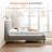 Gel Memory Foam Mattress – Breathable Removable Cover, Cooling Gel Layer, High-Density Support Foam, Pressure Relief & Motion Isolation, Easy Setup-29989622-29989631