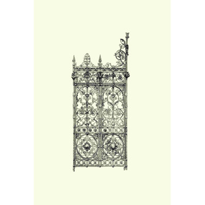 " Wrought Iron Gate V "