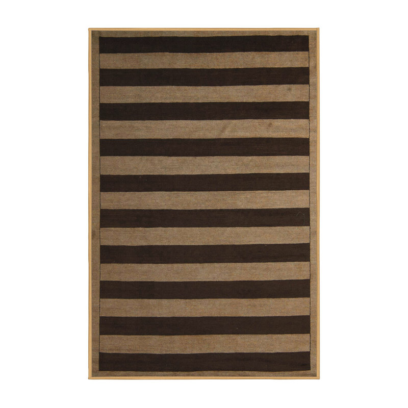 Tapis abstrait moderne Cadee 5257, Tapis de couloir 2 pi x 5 pi