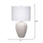 Seraphina Ceramic Table Lamp With Linen Shade