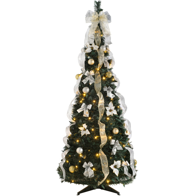 5.91' H Lighted Artificial Christmas Tree