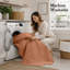 Ensemble de couvre-lit matelassé en microfibre à motif floral-124308862-124308868