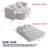 Foldable Sofa Convertible Sleeper Foam Sofa Bed-1967298567