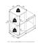 Alcy 48.01cm W Manufactured Wood Shelving Unit