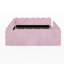 Lit double tapissier sur pied-133037946
