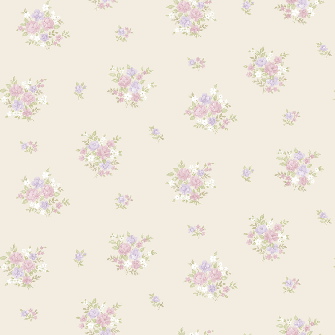 Tamaha Country Cottage Floral Bunch 10m x 53cm Wallpaper Roll