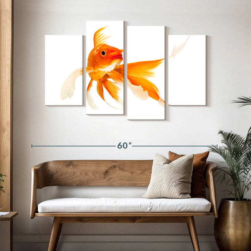 Brampt Goldfish, 32" H x 52" W