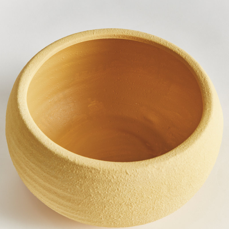 ANDERSON DECORATIVE BOWL, Mustard