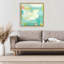 Cadre flottant Aqua Pool Abstraction, design par Suzanne Nicoll-1018972774-1018972771