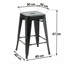 Counter Stool with Metal Frame-1074095542