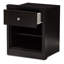 43cm W Manufactured Wood Bedside Table