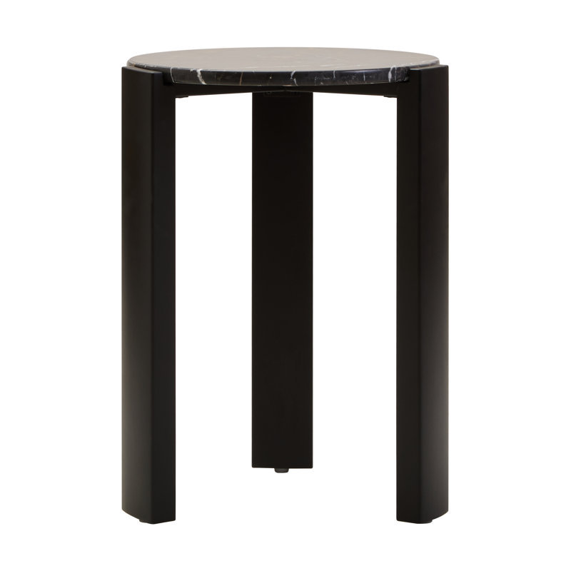Cephus End Table, Black, Black