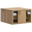 34.5cm W Manufactured Wood Bedside Table-557666096