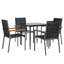 Alvo 4 - Person Patio Dining Set with Square Table
