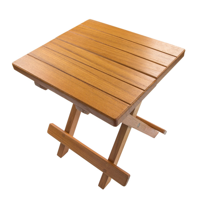 Lowman Solid Wood Accent Stool