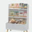 Bibliothèque pour enfants, porte-revues et livres, organisateur de livres, armoire de rangement pour jouets