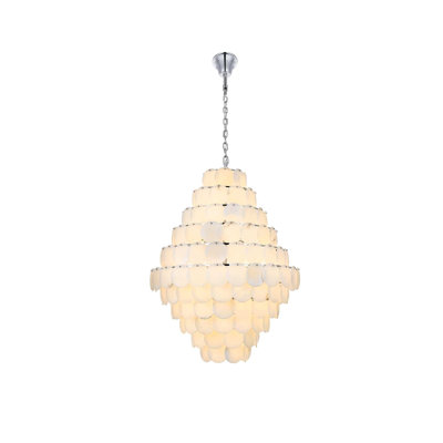Lustre en albâtre de 42 po Idamay