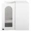Armoire murale 2 portes en verre