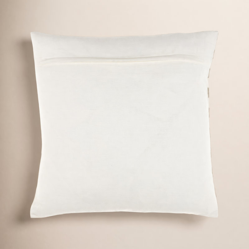 Hegg Striped Linen Reversible Throw Pillow, 22" x 22", Down