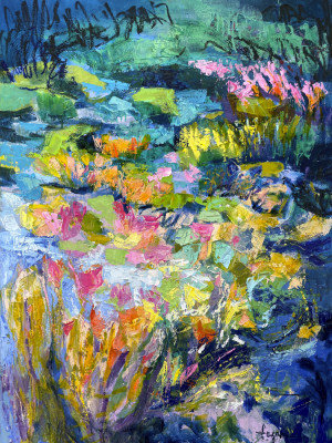 Reflections, 50.8cm H x 76.2cm W