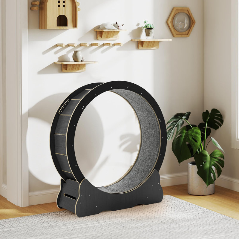116cm H Cat Tree, Black
