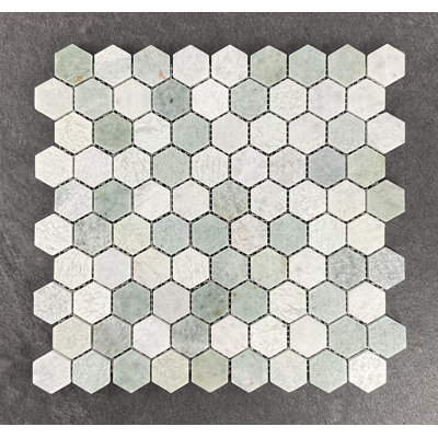 1.25" x 1.25" Honeycomb Marble Mosaic Wall & Floor Tile