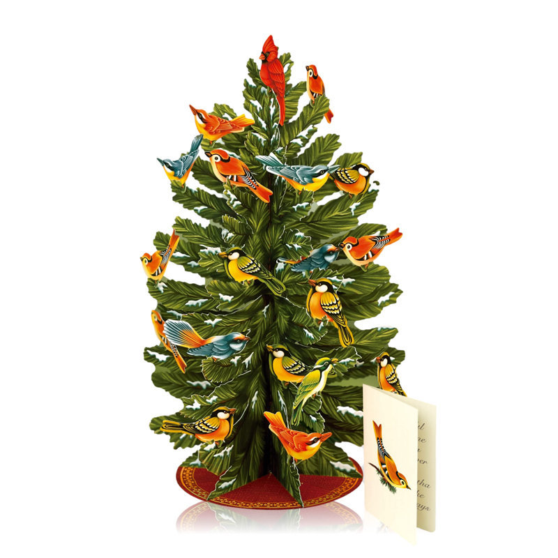 3D Popup Christmas Tree Greeting Card