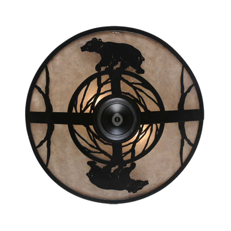 Happy Bear On The Loose 3 - Light Flush Mount