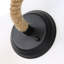 Salih 1 - Light Black Armed Sconce