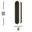 Daishia Integrated LED Outdoor Sconce-25575610