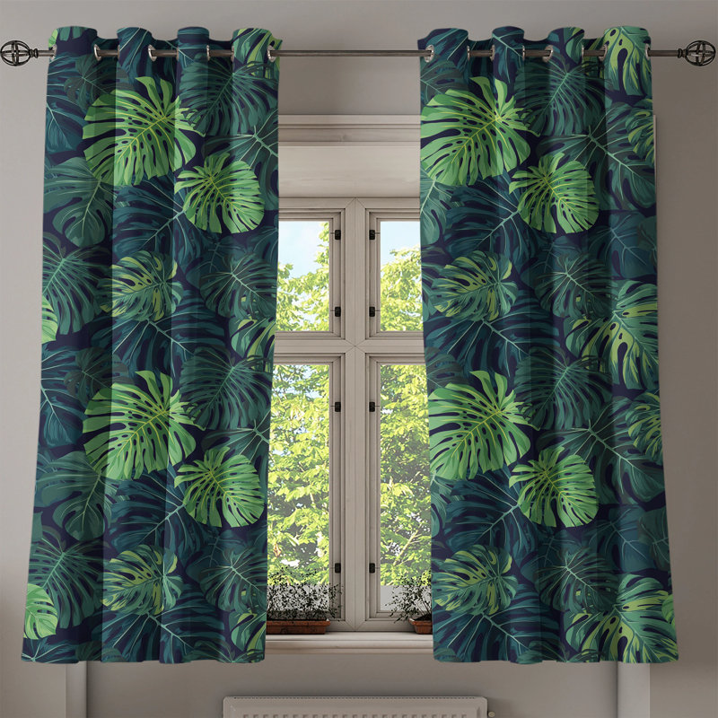 Bernoussi Semi Sheer Curtain Pair