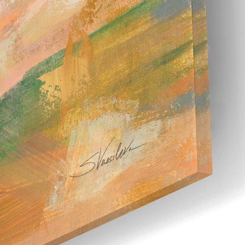  «California Bloom» par Silvia Vassileva, art mural en verre acrylique, 16 po x 12 po